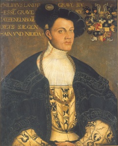 Lucas Cranach d.Ä., Philipp Landgraf von Hessen, genannt der Großmütige, 